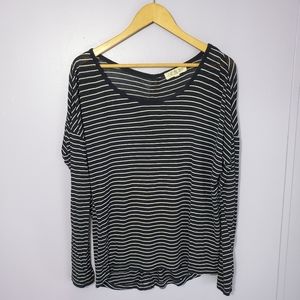 Long Sleeve Striped Shirt